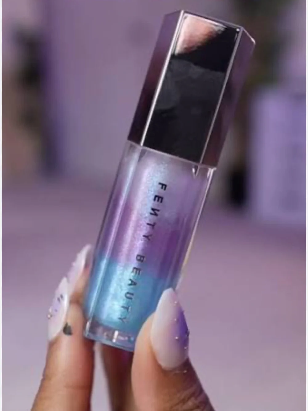 Fenty Beauty Iridescent Gloss Bomb Stackz Lipgloss — unicorn blizzard BNIB
